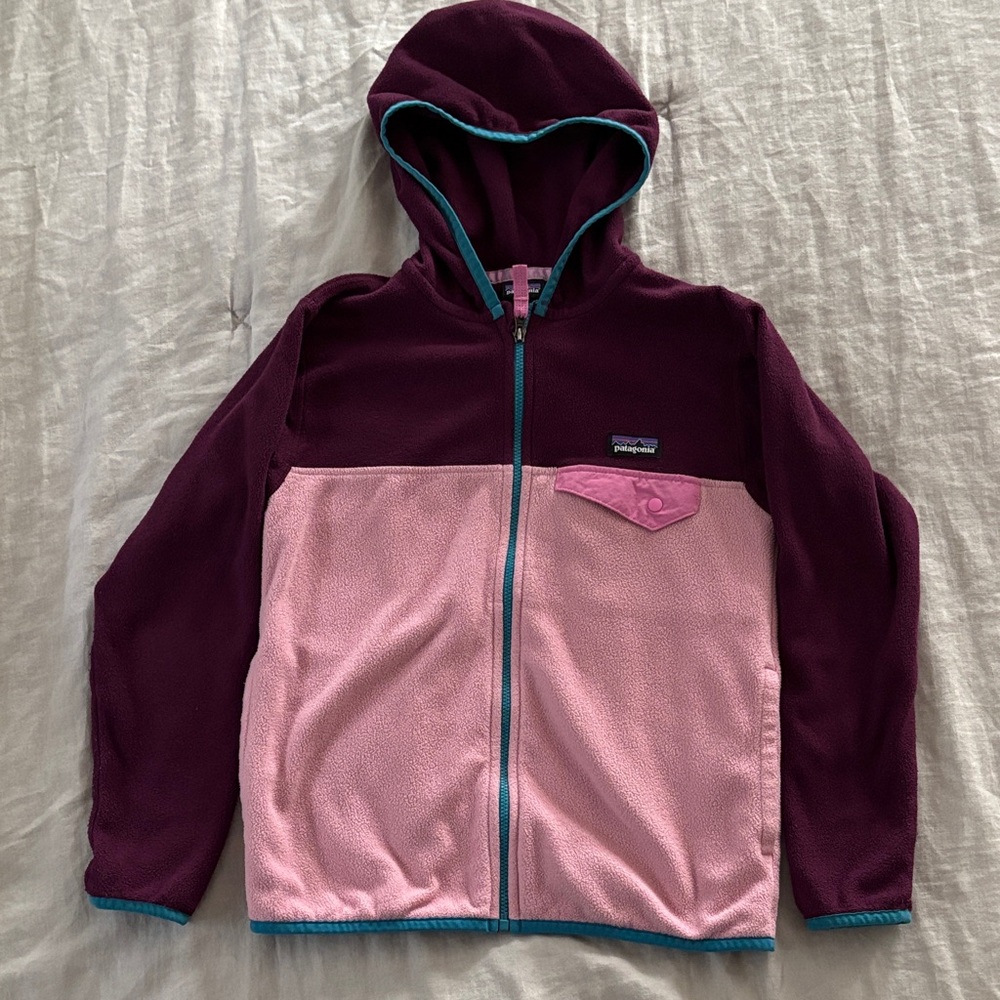 Patagonia Girls Micro D Snap-T Fleece Jacket Size Small